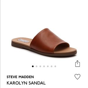 Steve Madden Tan Karolyn Sandal